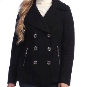 Miss Sixty Black Pea Coat